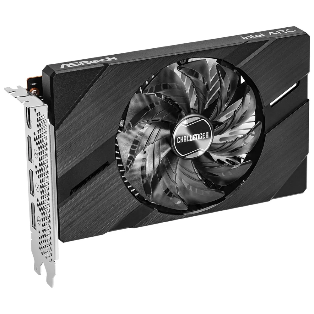 Placa De Vídeo Asrock Intel Arc A380 Challenger Itx 6gb Gddr6 96bits- 90-ga3kzz-00uanf Placa De Vídeo Asrock Intel Arc A380 Challenger Itx 6gb Gddr6 96bits- 90-ga3kzz-00uanf