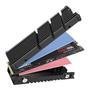 Dissipador Calor Alumínio Thermal Pad SSD Nvme M.2 2280 Jeyi Preto