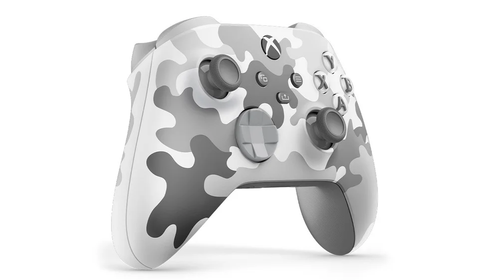Controle Sem Fio Xbox Series S X e PC Arctic Camo, Edição Especial Controle Sem Fio Xbox Series S X e PC Arctic Camo, Edição Especial