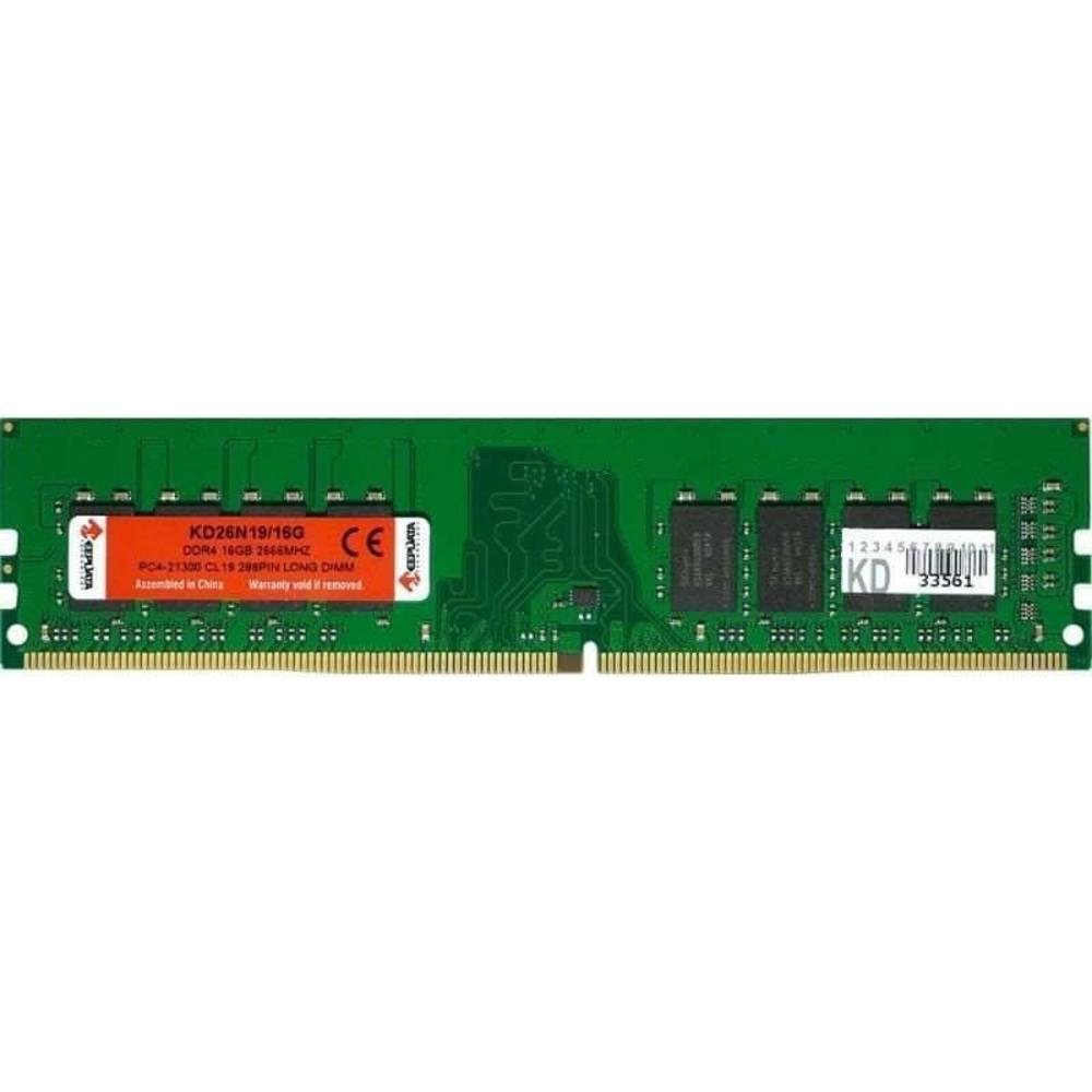 Memória Ram Keepdata, 16GB, 2666Mhz, DDR4, PC2666, 1.2V - KD26N19/16G Memória Ram Keepdata, 16GB, 2666Mhz, DDR4, PC2666, 1.2V - KD26N19/16G