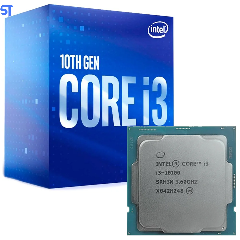 CPU Intel Core i3-10100E CPU Processador Intel Core I310100 10 Geraço KaBuM