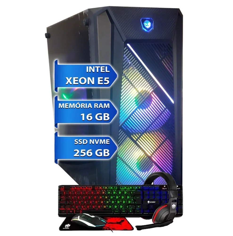Cpu-Gamer-E5-16gb-Ram-Ddr4-
