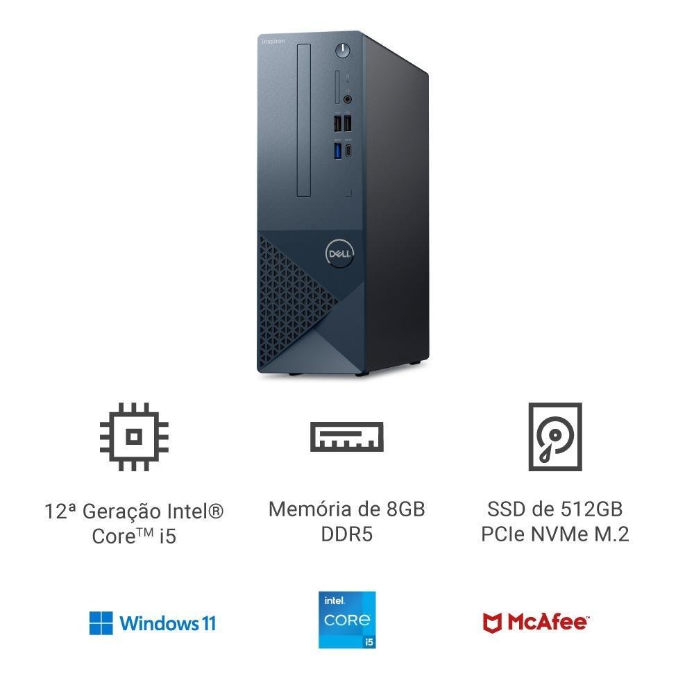 Computador Dell Inspiron Small DesktopKaBuM