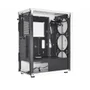 Gabinete Gamer K-mex Bifrost 6 Cg-w1a9 LED RGB, ATX,  Lateral Em Vidro Temperado, Branco
