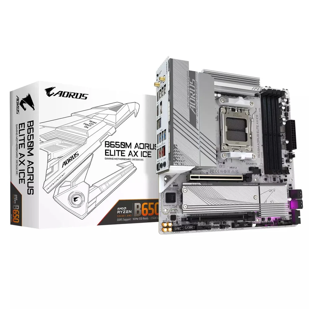 B650M AORUS ELITE AX ICE マザーボード Placa Mae Gigabyte B650m Aorus Elite Ax Ice