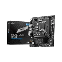 Placa Mãe Msi Pro B760m-e, Intel, DDR4, LGA 1700 - 911-7d48-027