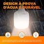 Lâmpada De LED Bulbo, De Emergência, 48w, Recarregável, Portátil