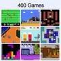 Mini Super Vídeo Game Portátil, 400 Jogos, Cabo Av