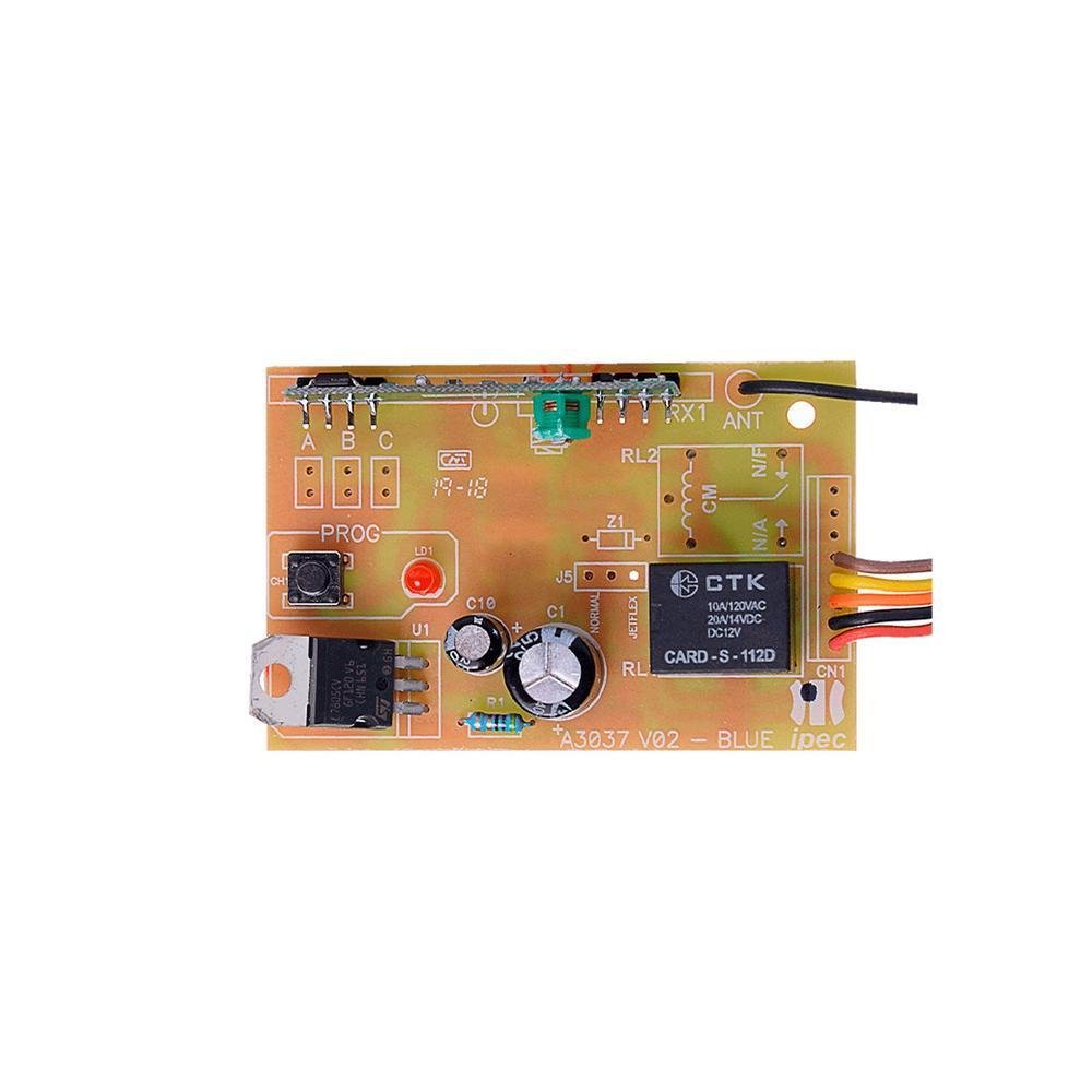 Receptor Custom Duplo 340 Controles 433,92 Code Learn Portão Alarme - 433,92 Mhz Receptor Custom Duplo 340 Controles 433,92 Code Learn Portão Alarme - 433,92 Mhz
