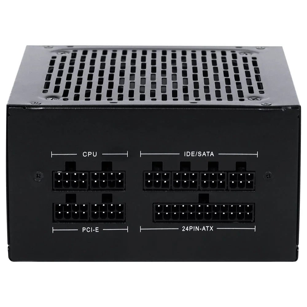 Fonte De Alimentação Gamer PCyes Shocker Full Modular 600w 80 Plus White - Black Vulcan Fonte De Alimentação Gamer PCyes Shocker Full Modular 600w 80 Plus White - Black Vulcan