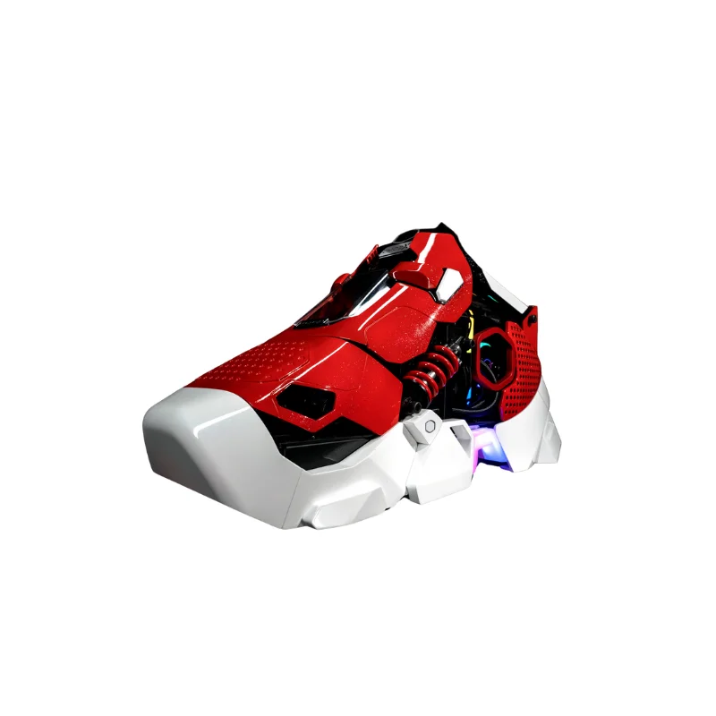 Gabinete Gamer Sneaker X Red Cooler Master - C/fonte, Cooler, Arb Controler, Fan Gabinete Gamer Sneaker X Red Cooler Master - C/fonte, Cooler, Arb Controler, Fan