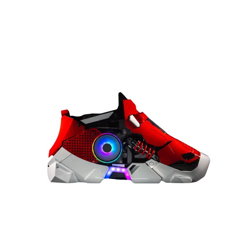 Gabinete Gamer Sneaker X Red Cooler Master - C/fonte, Cooler, Arb Controler, Fan Gabinete Gamer Sneaker X Red Cooler Master - C/fonte, Cooler, Arb Controler, Fan