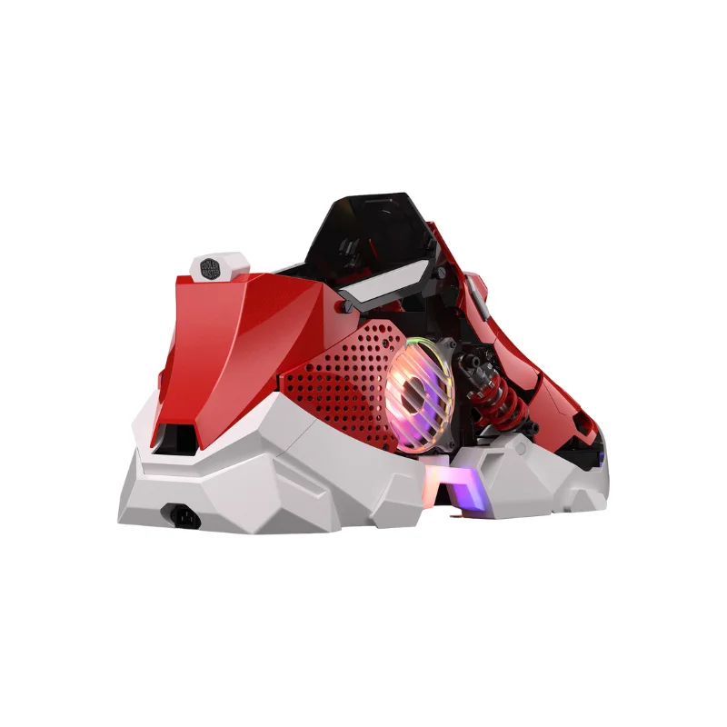 Gabinete Gamer Sneaker X Red Cooler Master - C/fonte, Cooler, Arb Controler, Fan Gabinete Gamer Sneaker X Red Cooler Master - C/fonte, Cooler, Arb Controler, Fan