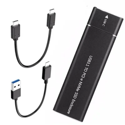 Case Para SSD M.2 Externo Tipo C/usb 3.0 Para Nvme F3 Cs-nvm
