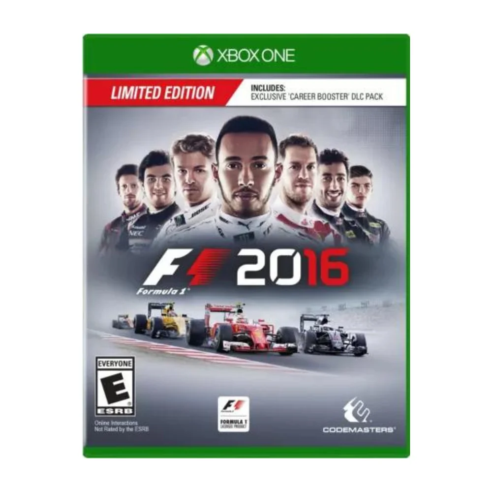 Jogo F1 2016 XBOX One Americano Novo Jogo F1 2016 XBOX One Americano Novo