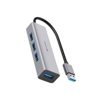 Hub Usb C3tech 3.0 4 Portas Hu-340gy Cinza