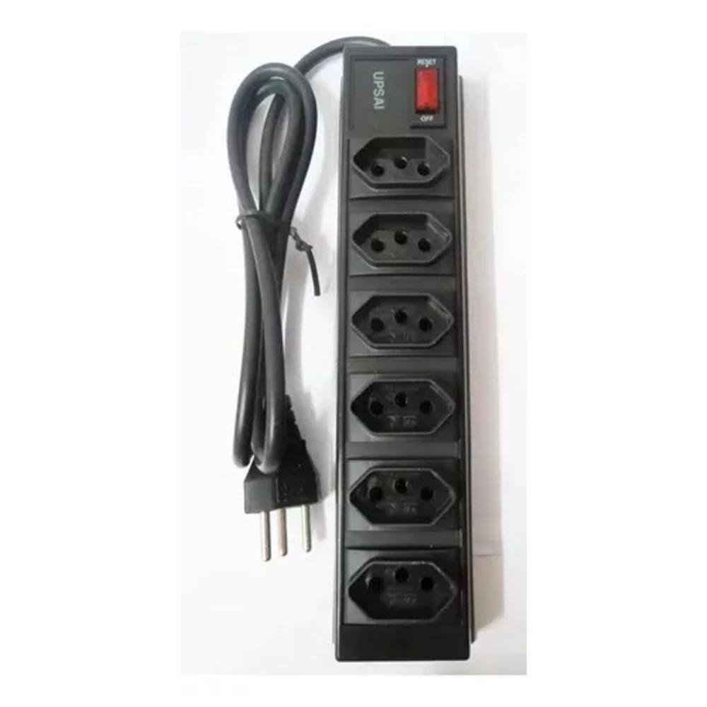 Filtro de Linha Bivolt com 6 Tomadas FL6 Upsai