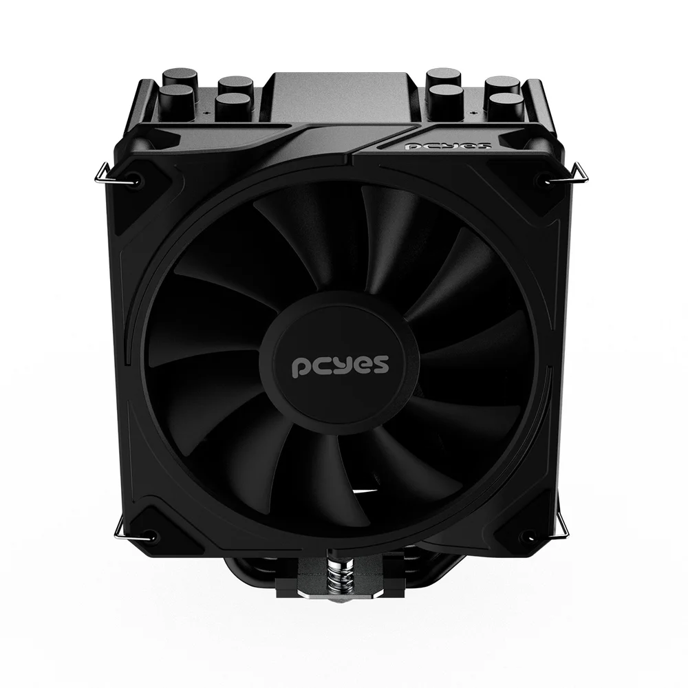 Air Cooler Gamer PCyes Frost Multi Black Vulcan Cpu Intel / Amd - Tdp 180w - Pefpbv Air Cooler Gamer PCyes Frost Multi Black Vulcan Cpu Intel / Amd - Tdp 180w - Pefpbv