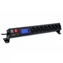 Pdu Filtro De Linha + Protetor Smart 8 Tomadas 20a C/ Display - Preto