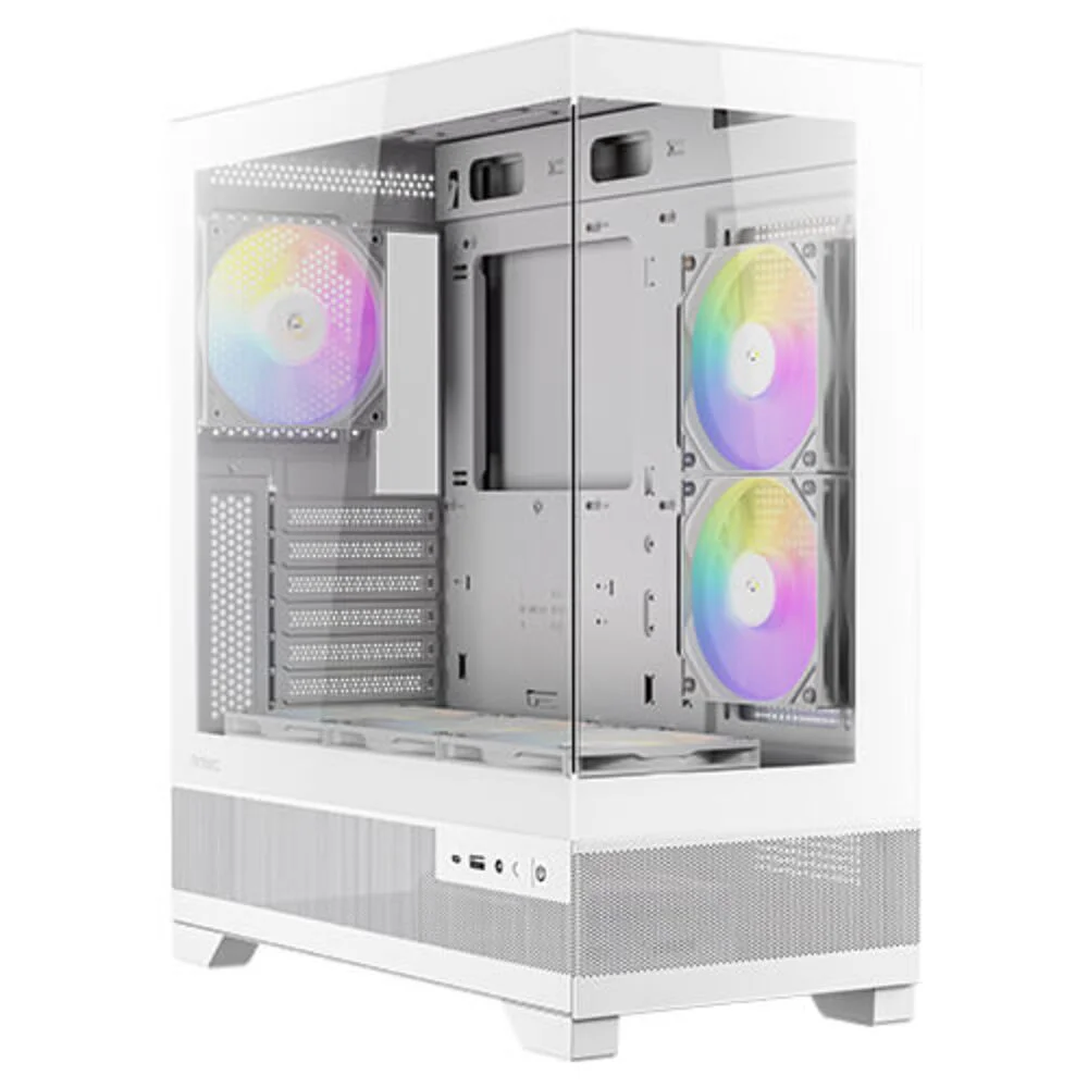 Gabinete Gamer Antec Cx700 RGB Elite White Lateral Vidro Temperado 4mm Atx/micro-atx/itx 6 Fans 1 Gabinete Gamer Antec Cx700 RGB Elite White Lateral Vidro Temperado 4mm Atx/micro-atx/itx 6 Fans 1