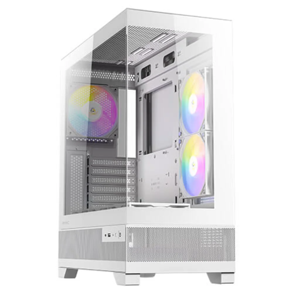 Gabinete Gamer Antec Cx700 RGB Elite White Lateral Vidro Temperado 4mm Atx/micro-atx/itx 6 Fans 1 Gabinete Gamer Antec Cx700 RGB Elite White Lateral Vidro Temperado 4mm Atx/micro-atx/itx 6 Fans 1