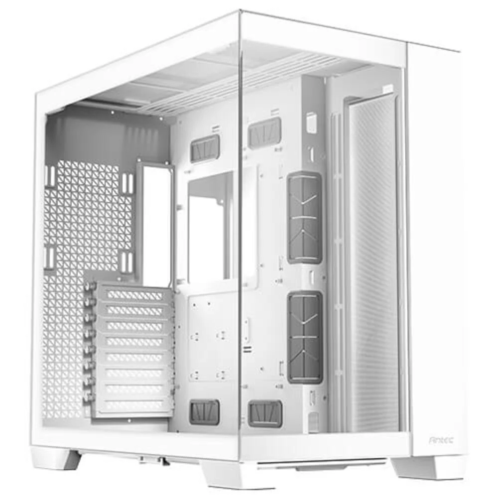 Gabinete Gamer Antec C8 White Lateral Vidro Temperado 4mm E-atx/atx/m-atx/itx Branco - 0-761345-1 Gabinete Gamer Antec C8 White Lateral Vidro Temperado 4mm E-atx/atx/m-atx/itx Branco - 0-761345-1