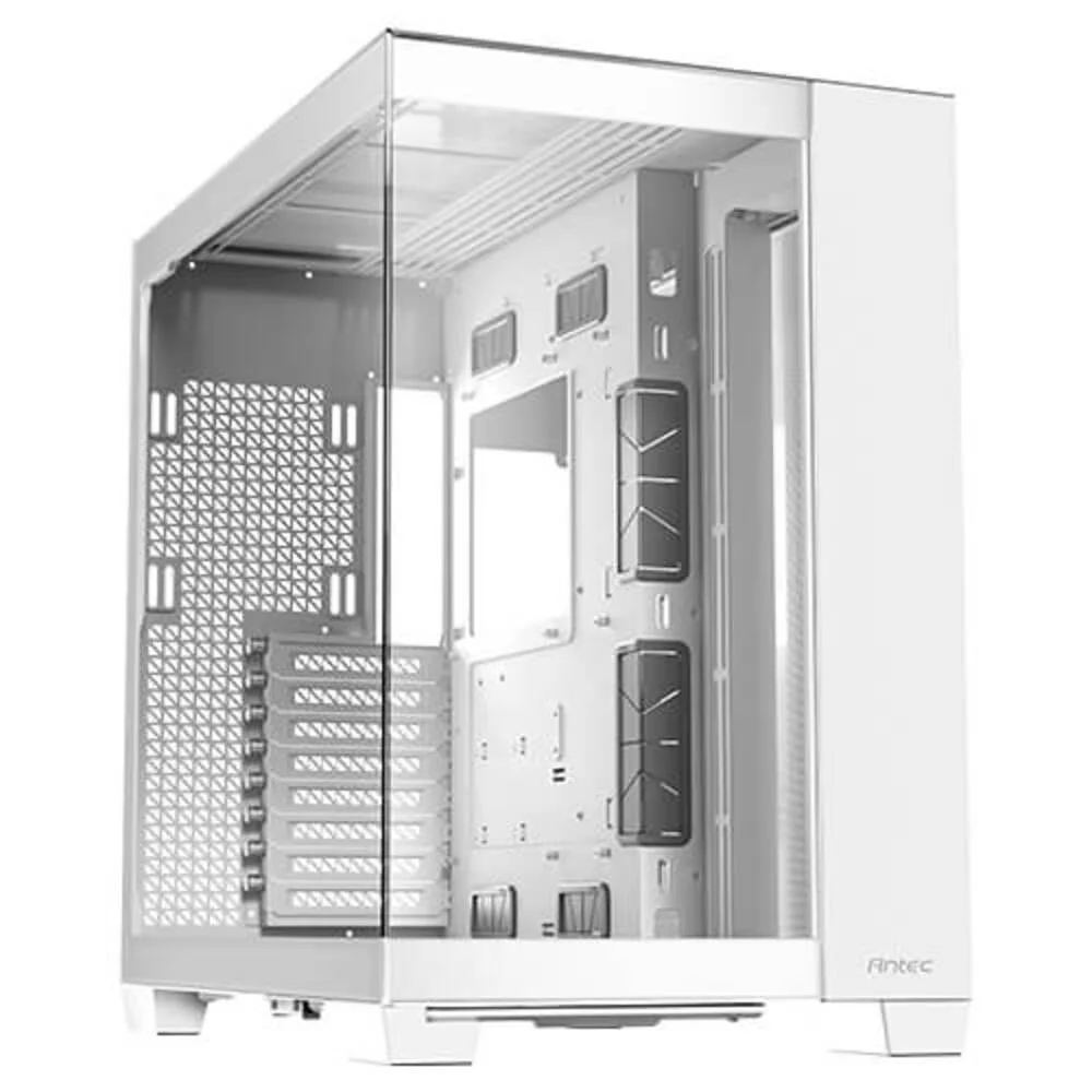 Gabinete Gamer Antec C8 White Lateral Vidro Temperado 4mm E-atx/atx/m-atx/itx Branco - 0-761345-1 Gabinete Gamer Antec C8 White Lateral Vidro Temperado 4mm E-atx/atx/m-atx/itx Branco - 0-761345-1