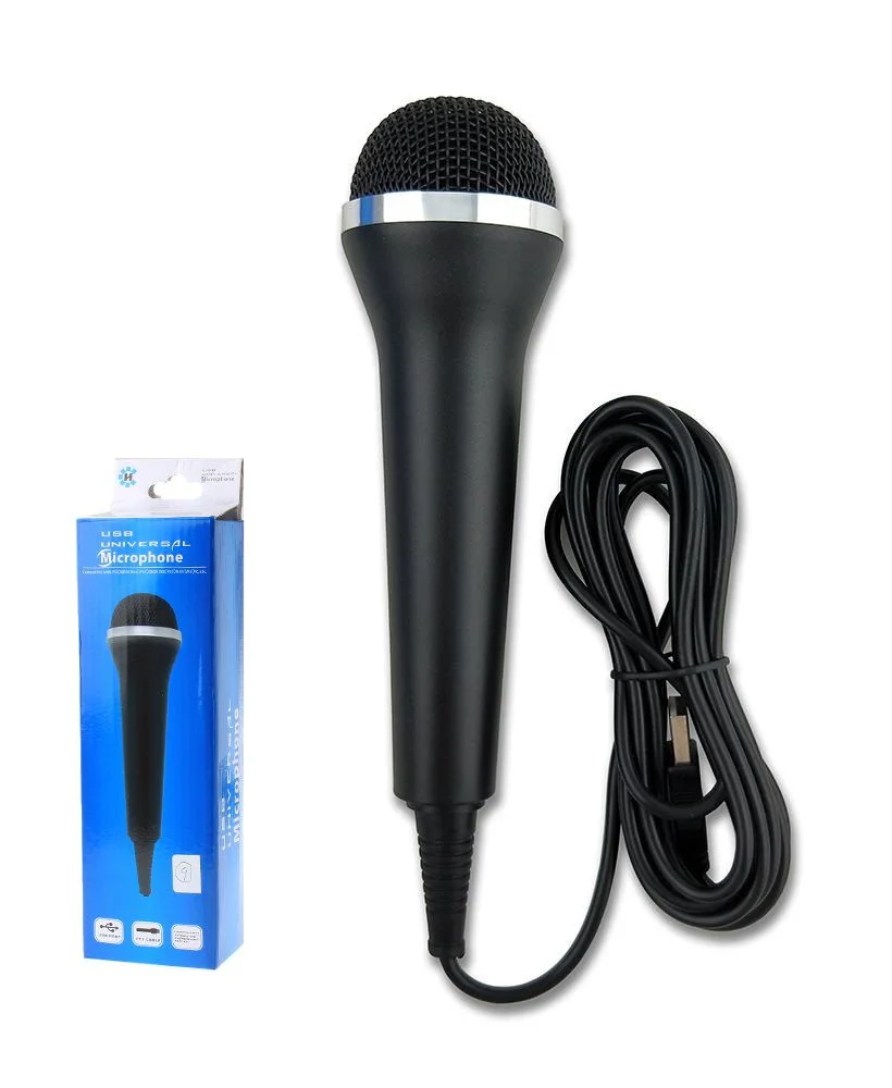 Microfone Usb Para XBOX 360 One Wii Wiiu Switch Ps2 Ps3 Ps4 PC Microfone Usb Para XBOX 360 One Wii Wiiu Switch Ps2 Ps3 Ps4 PC