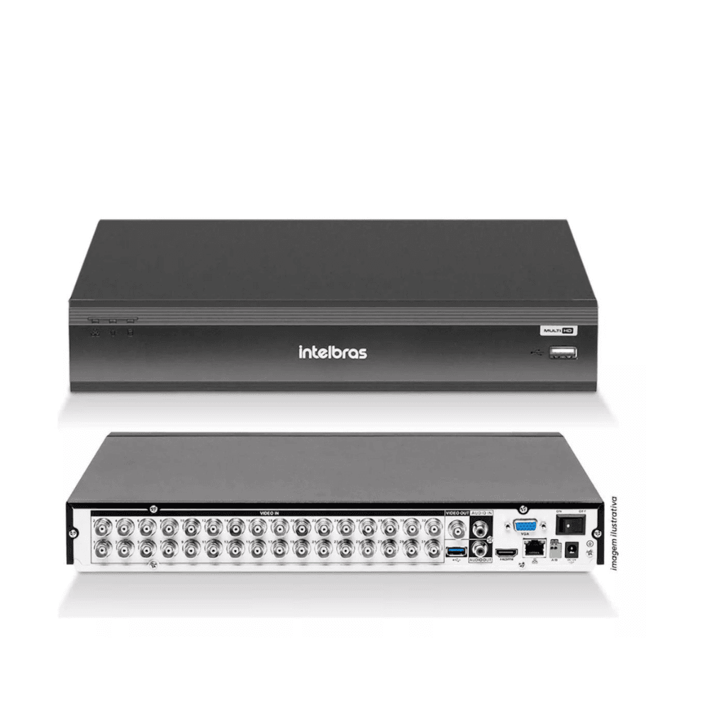 Kit 16 Câmeras Intelbras 1220b Full Hd Dvr Intelbras Imhdx 3132 Inteligência Artificial Hd 2TB Kit 16 Câmeras Intelbras 1220b Full Hd Dvr Intelbras Imhdx 3132 Inteligência Artificial Hd 2TB