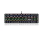 Teclado Mecânico Gamer Redragon Valheim Rainbow R605-r Preto Switch Marrom C/fio Abnt2 Preto