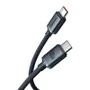 Cabo Usb C Rápido Cristal 100w 2 Metros Reforçado