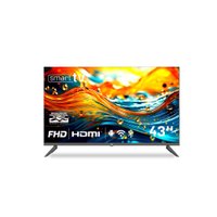 Smart Tv 43 Polegadas Hq Full HD, 3 HDMI, 2 USB, Bluetooth, Wifi, Tela Sem Bordas, Android 12, Design Slim - Hqs43nkhm
