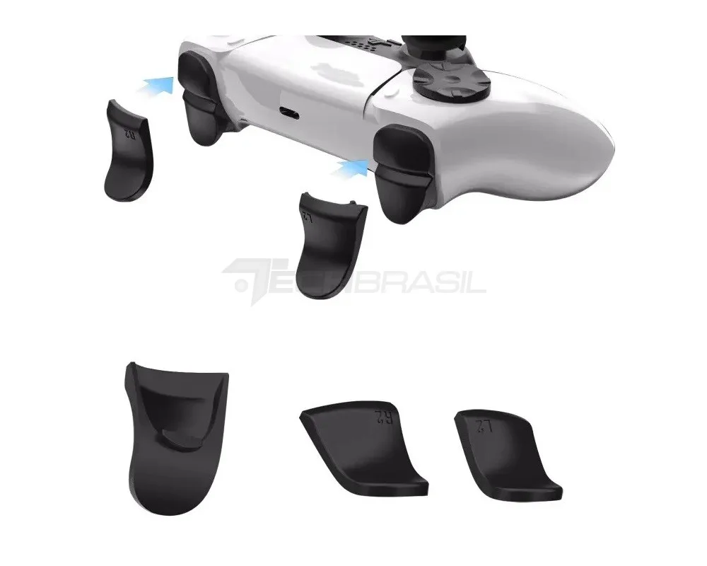 Protetor Botão Extensor Gatilho L2 R2 Controle Playstation 5
