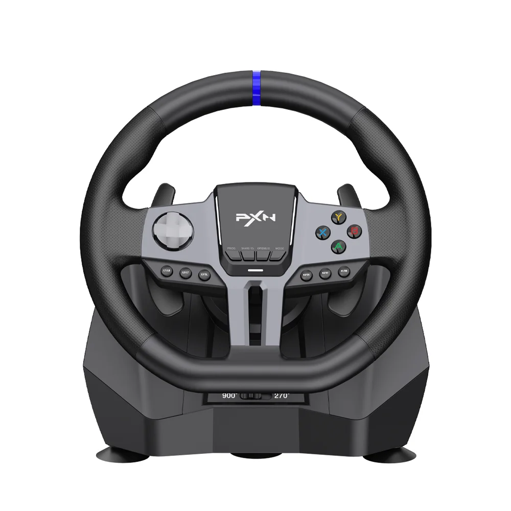 Volante Gamer PXN-V9 Para PS3, PS4, Xbox E PC, Com Vibração E Câmbio Volante Gamer PXN-V9 Para PS3, PS4, Xbox E PC, Com Vibração E Câmbio