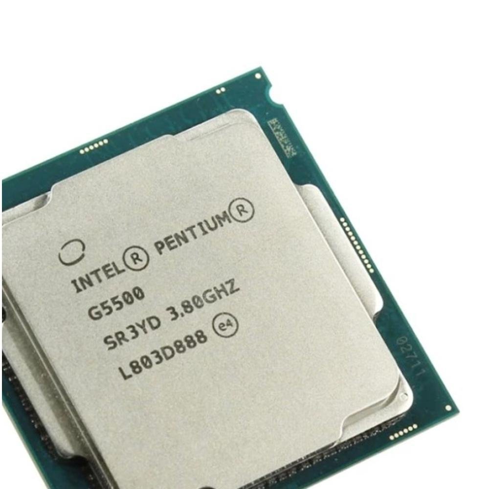 Processador Intel Pentium Dual Core G5500 8ª Geração LGA 1151 - Cm8068403377611 S/cooler S/caixa Processador Intel Pentium Dual Core G5500 8ª Geração LGA 1151 - Cm8068403377611 S/cooler S/caixa
