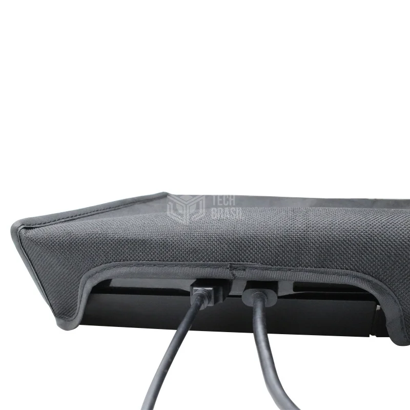 Capa De Proteção Antipoeira Para Playstation 4 Fat E Slim Preta