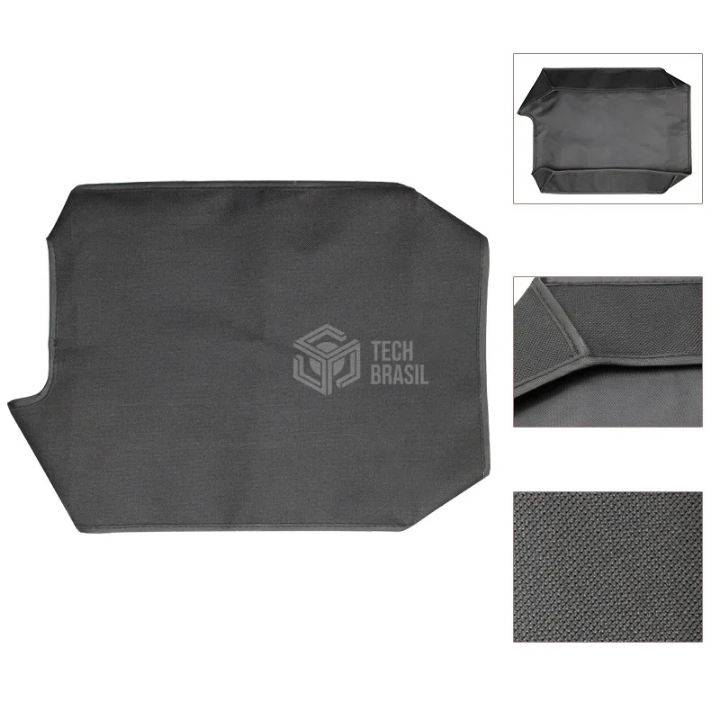 Capa De Proteção Antipoeira Para Playstation 4 Fat E Slim Preta
