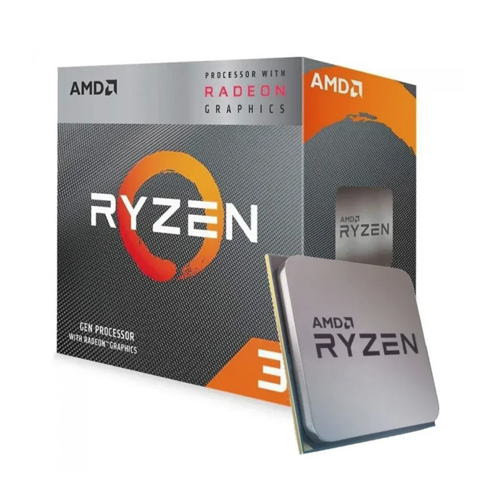 Processador AMD Ryzen 3 5300G 4GHz (4.2GHz Turbo) AM4, 4 Núcleos, 8 Threads, Vídeo Integrado Processador AMD Ryzen 3 5300G 4GHz (4.2GHz Turbo) AM4, 4 Núcleos, 8 Threads, Vídeo Integrado