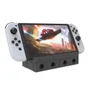 Adaptador Suporte Dock Station Para Nintendo Switch/oLED Usb 3.0 HDMI 4 Entrada De Controle Game Cube Preto