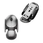 Mouse Sem Fio Wireless - Cyber Hrebos If-200 Cor Cinza-escuro