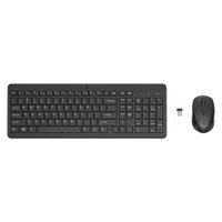 Kit Teclado E Mouse Sem Fio HP 330 Wireless, 2.4GHz, USB, Preto