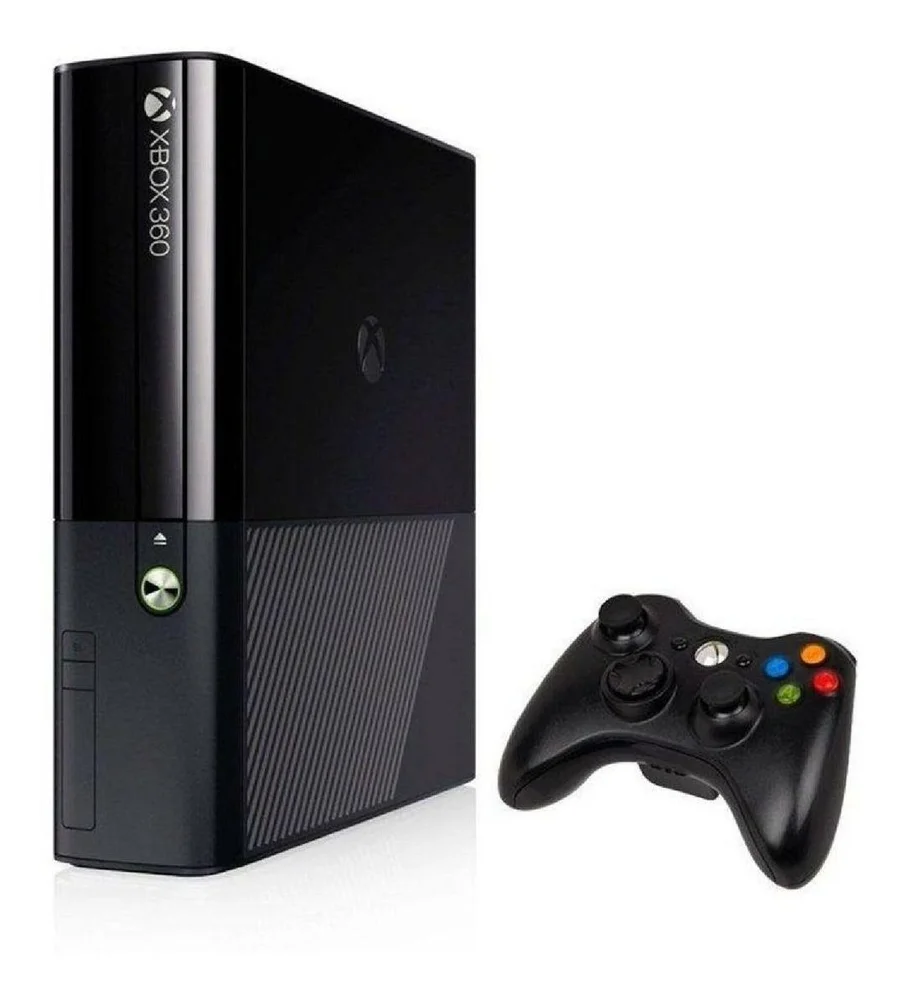 Microsoft XBOX 360 Super Slim 500gb Standard Cor Preto