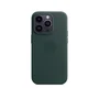 Capa Capinha Case Super Premium De Couro Sintético Magsafe Magnético Compatível Iphone 11 - Verde Militar