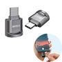 Leitor De Cartão Microsd Hrebos Para Dispositivos Usb Tipo-c