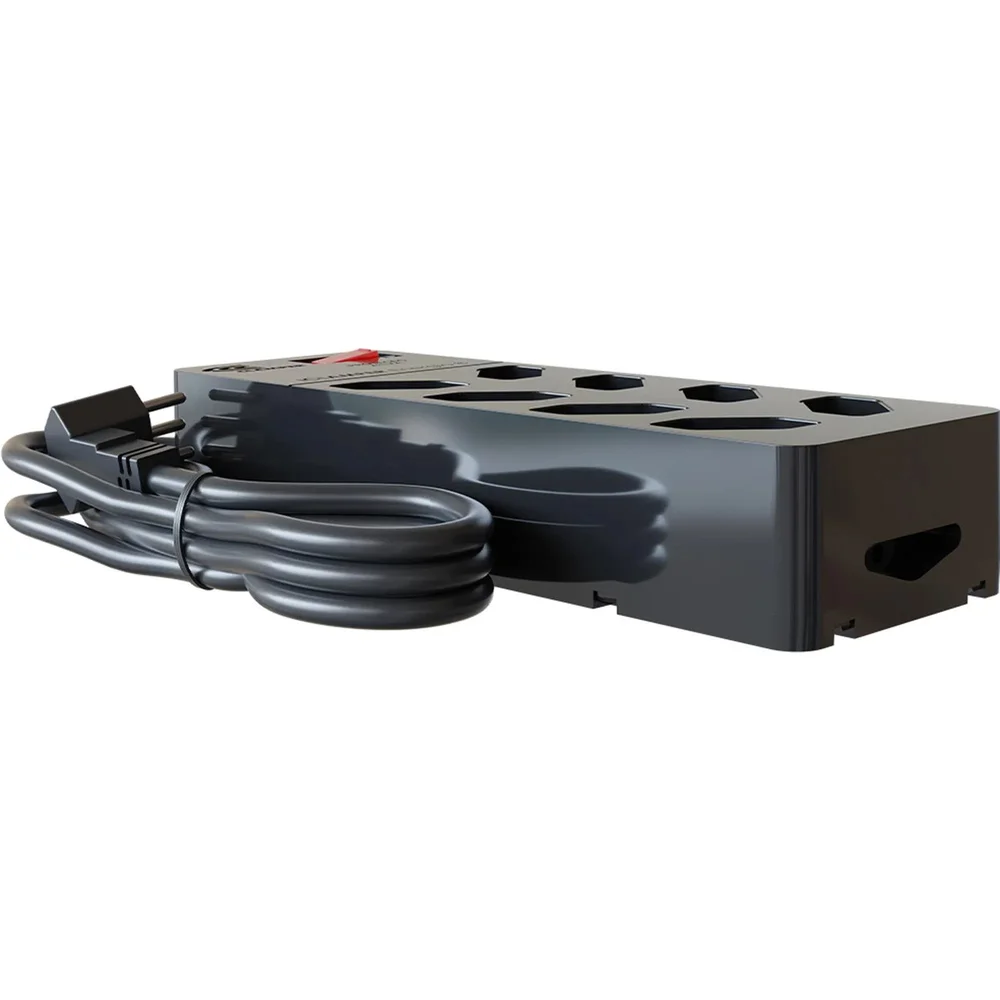 Filtro De Linha + Dps Iclamper 8 Tomadas Lcf Preto