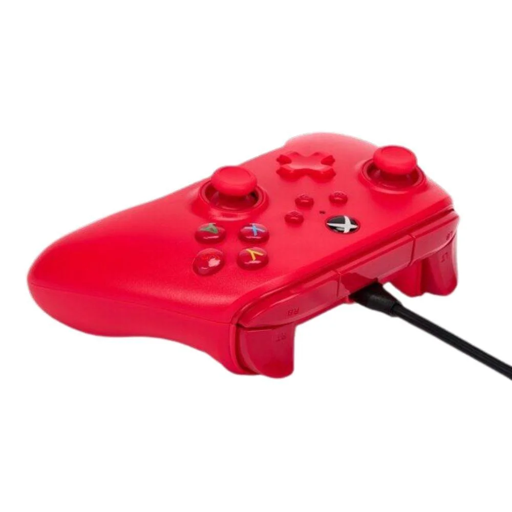 Controle Com Fio Vermelho Para XBOX Series X|s 1519366-01 Power A