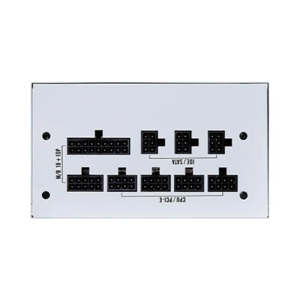 Fonte Antec Neoeco Ne850g M White 850w 80 Plus Gold Full Modular - 0-761345-11230-7 Fonte Antec Neoeco Ne850g M White 850w 80 Plus Gold Full Modular - 0-761345-11230-7