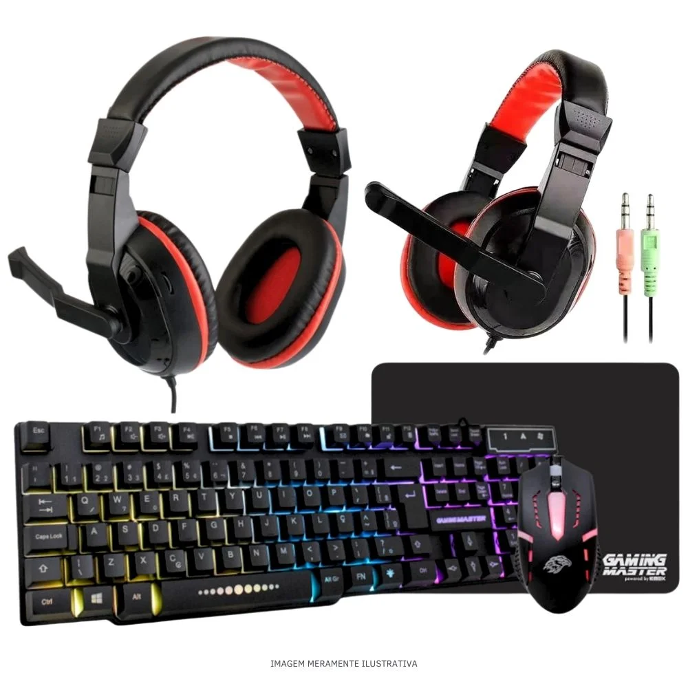 "Computador PC Gamer Completo Balão.info Intel Core I7 SSD 240GB 16gb Gabinete Aquário Teclado Mouse Mouse Pad E Headset Gamer Monitor 23"" WINDOWS 10 Pro Trial" - view 4