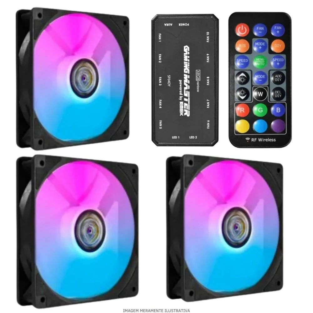 "Computador PC Gamer Completo Balão.info Intel Core I7 SSD 240GB 16gb Gabinete Aquário Teclado Mouse Mouse Pad E Headset Gamer Monitor 23"" WINDOWS 10 Pro Trial" - view 5