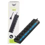 Hub 7 Portas Usb 2.0 Preto Com Chave Seletora Au-017 L Tomex